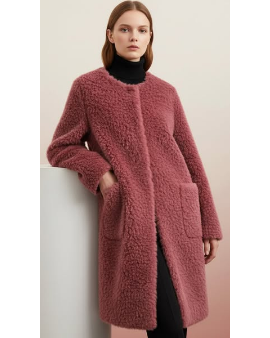 Claudia | Eleganter Teddy-Mantel für stilsichere Frauen