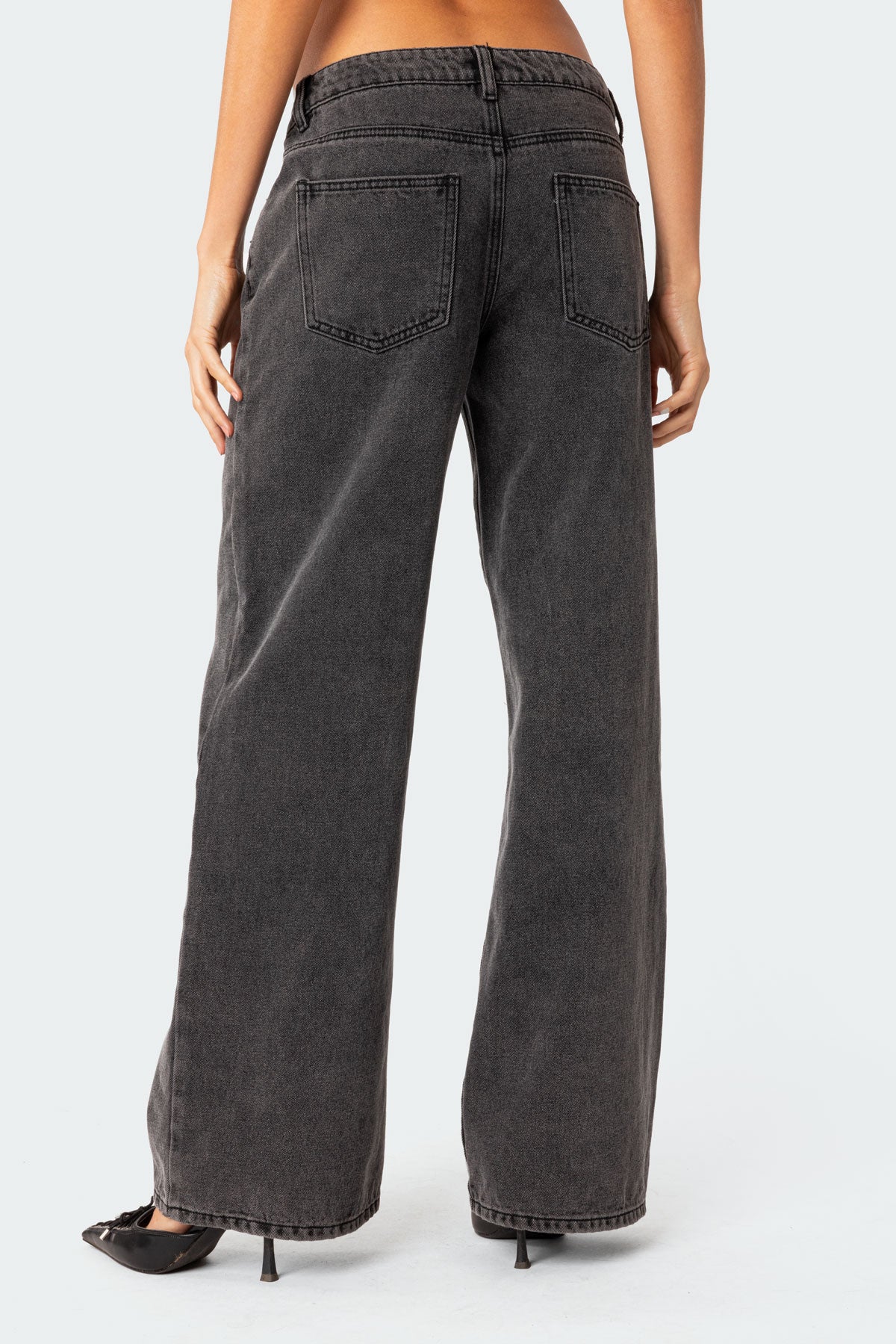 Nina | Damen-Low-Jeans Retro modern & lässig