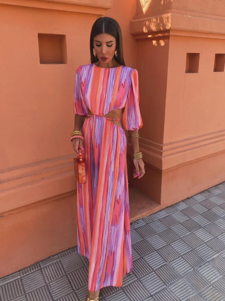 Laura | Stilvolles Sommerkleid für Damen mit Rückenfrei