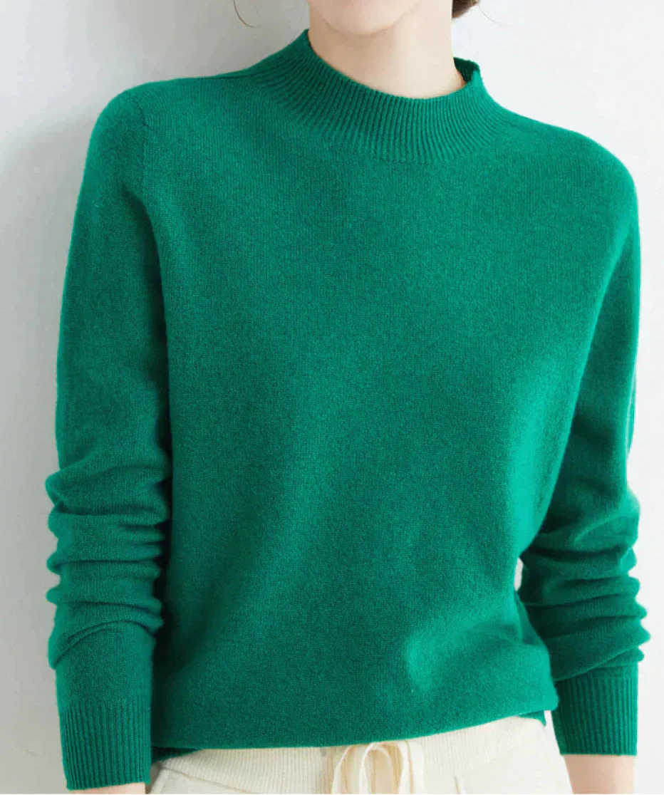 Sophie | Weicher Pullover mit feinem Kaschmir