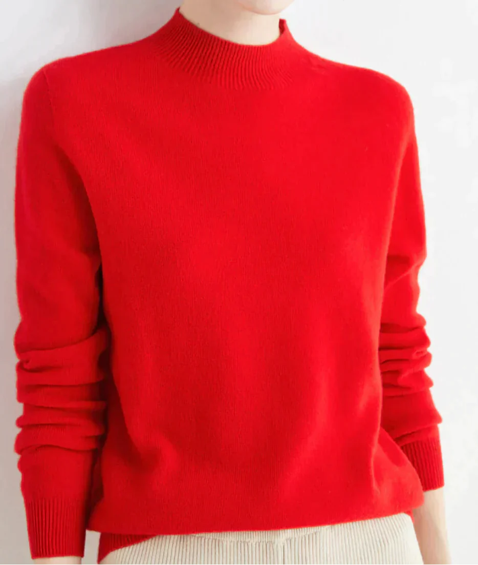 Sophie | Weicher Pullover mit feinem Kaschmir