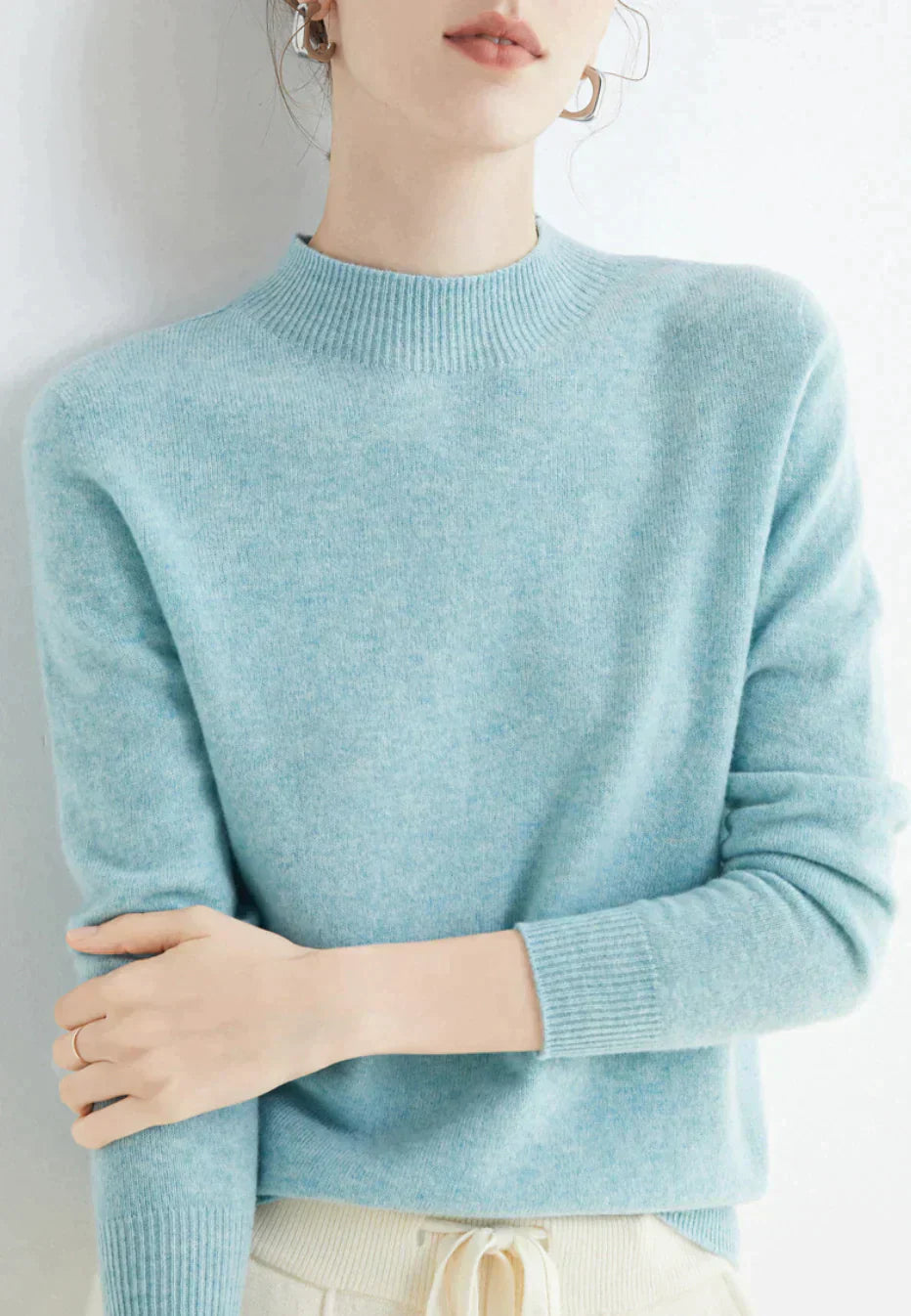 Sophie | Weicher Pullover mit feinem Kaschmir