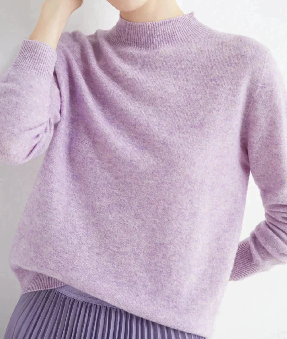 Sophie | Weicher Pullover mit feinem Kaschmir