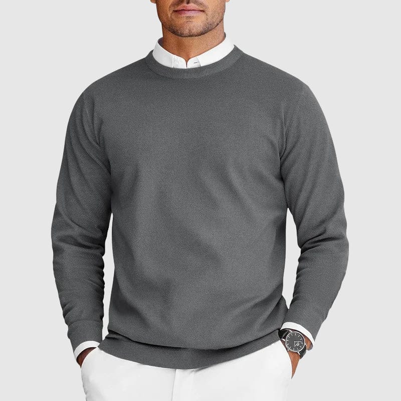 Tobias | Modern geschnittener Herren Kaschmirpullover
