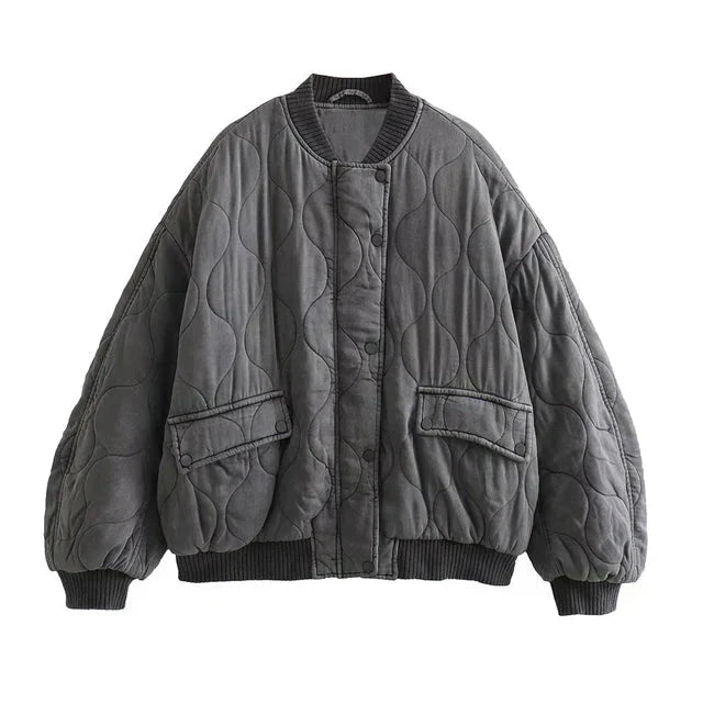 Laura | Damen-Bomberjacke modern & lässig für Alltag