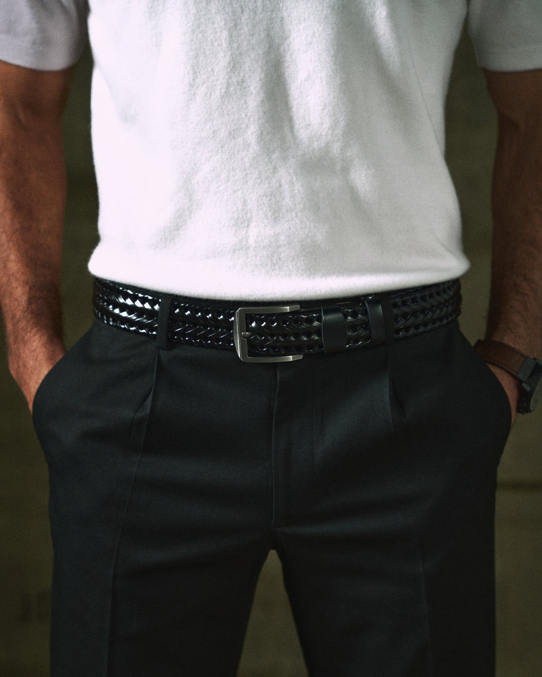 Mara | Geflochtener Legacy Gürtel Rindsleder