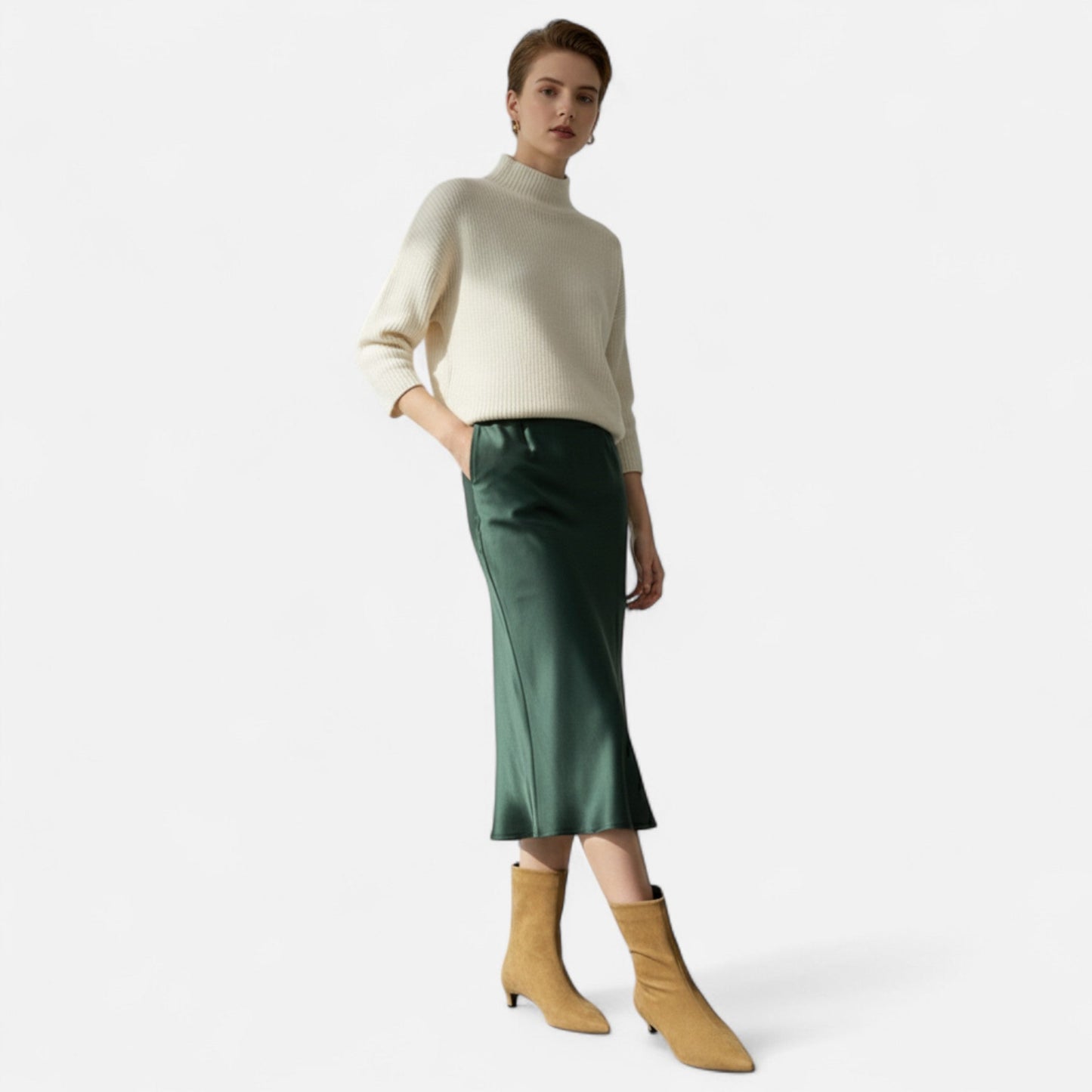 Helena | Stilvolle Damen Stiefeletten niedrig elegant