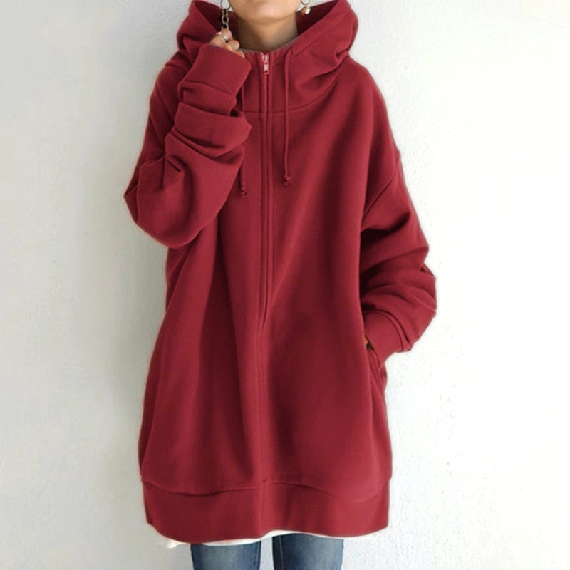 Paula | Lässiger Damen Hoodie für Wintertage & Freizeit