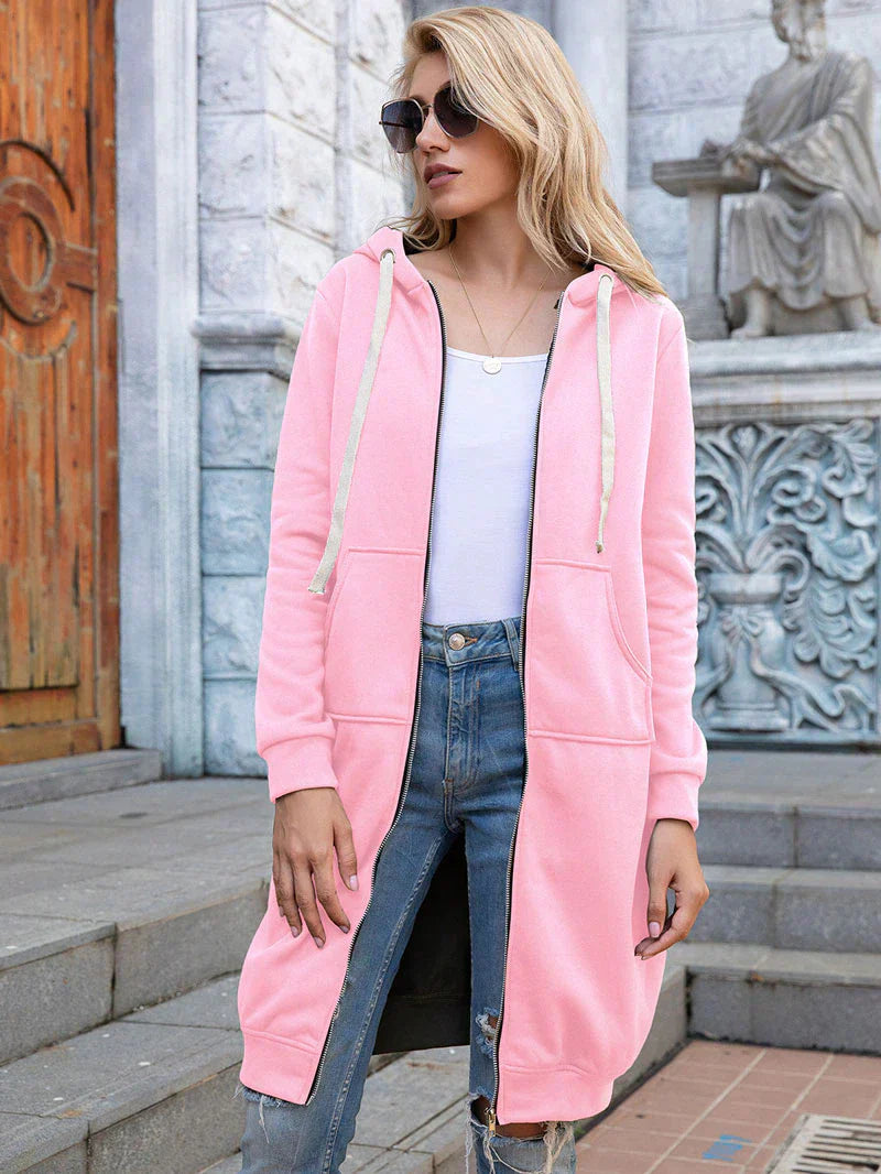 Mara | Lang geschnittenes Damen-Sweatshirt für Alltag