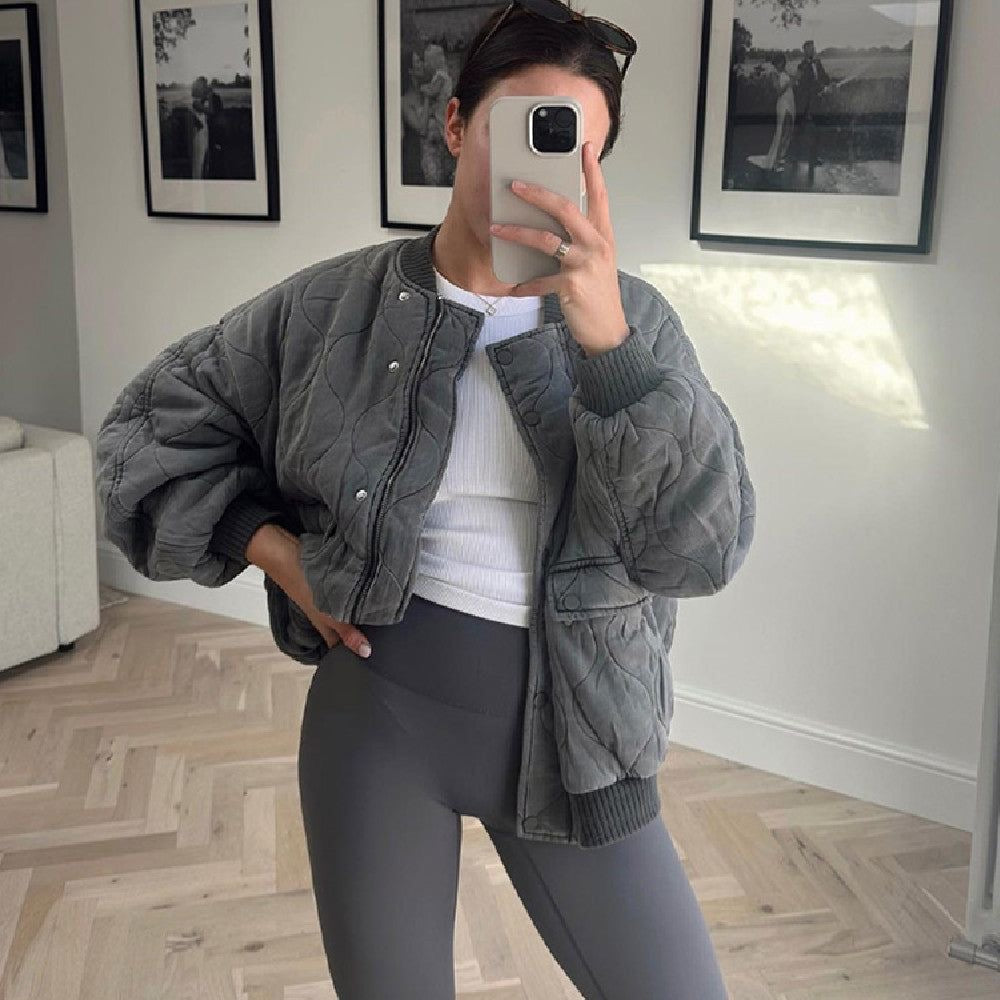Laura | Damen-Bomberjacke modern & lässig für Alltag