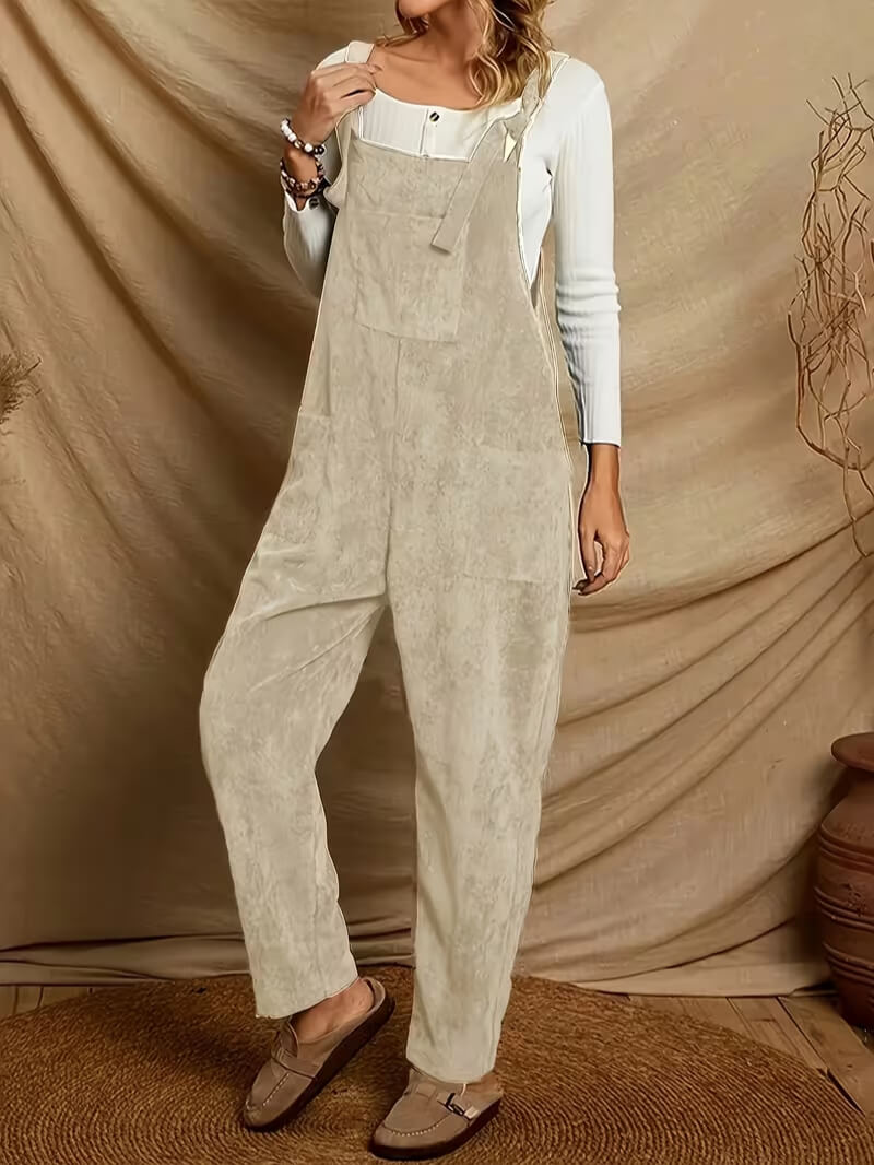 Amelia | Eleganter Overall Jumpsuit Damen alltagstauglich