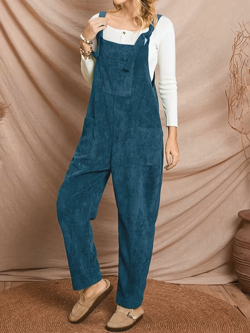 Amelia | Eleganter Overall Jumpsuit Damen alltagstauglich