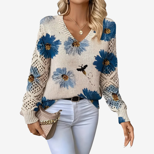 Isabell | Eleganter Pullover für Damen mit zeitlosem Rundhals