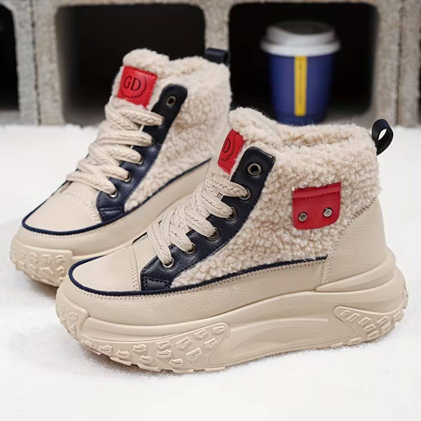 Kira | Damen-Winterschuhe warm gefüttert mit Fleece