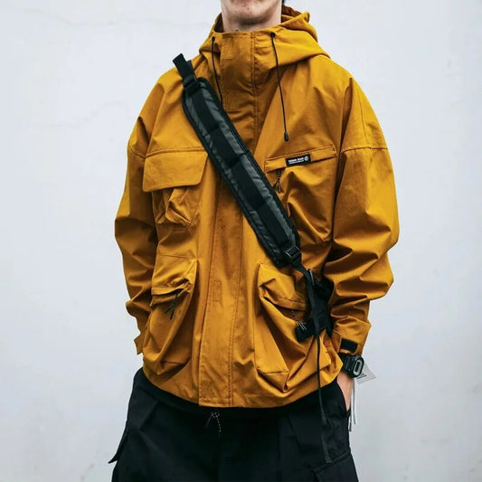 David | Stilvolle wasserdichte Herrenjacke perfekt für den Herbst