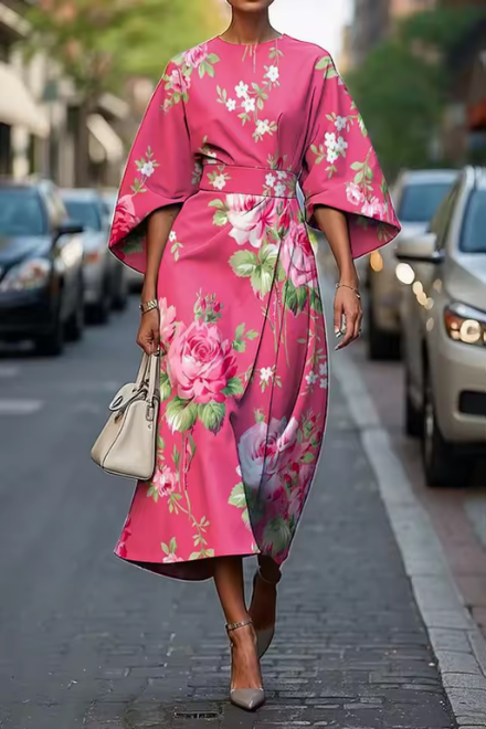 Livia | Schickes Blumen Kleid Sommer Damen