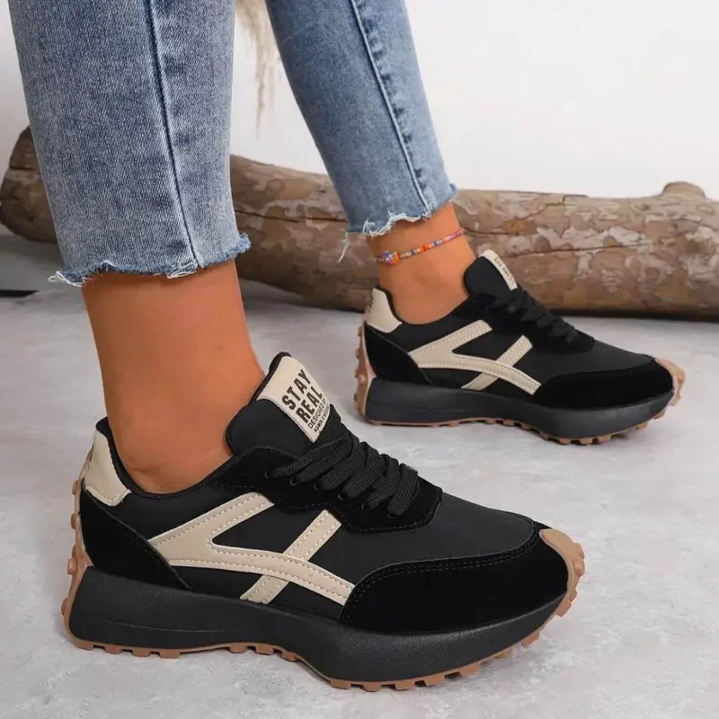 Anna | Lässige Sneakers Damen komfortabel und modern