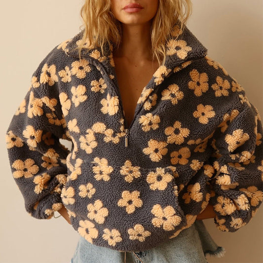 Mara | Flauschige Fleecejacke für stilbewusste Frauen