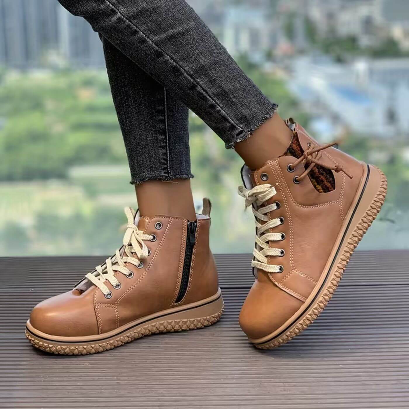 Clara | Damen Leder Schuhe in modernem Alltagsdesign