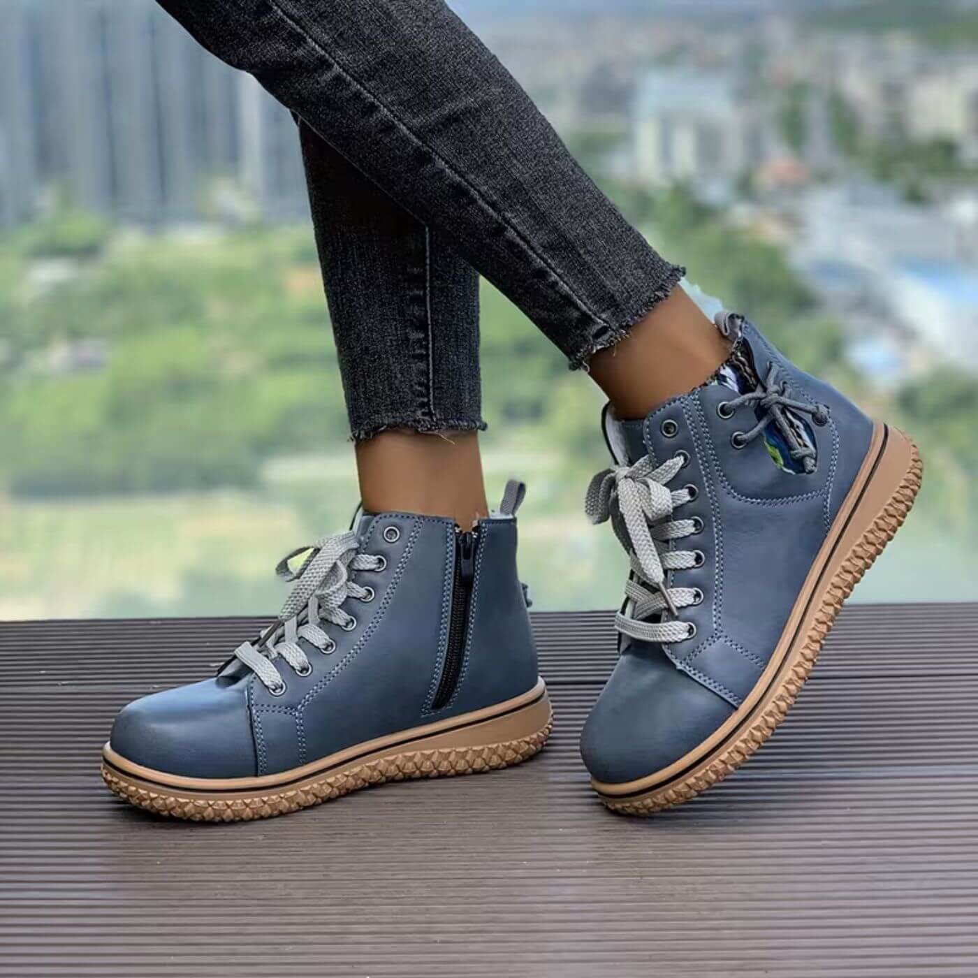 Clara | Damen Leder Schuhe in modernem Alltagsdesign