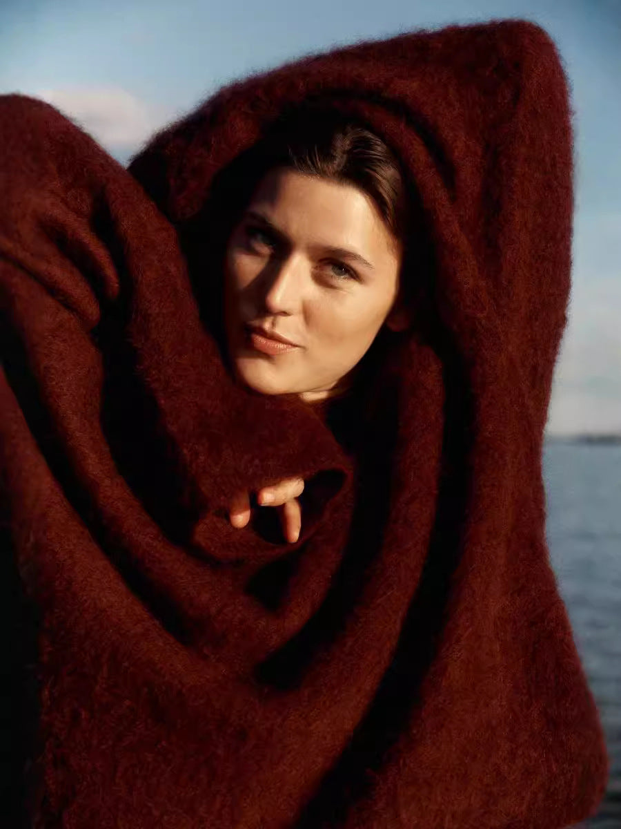 Fiona | Weicher Pullover Damen elegant modern im Schnitt