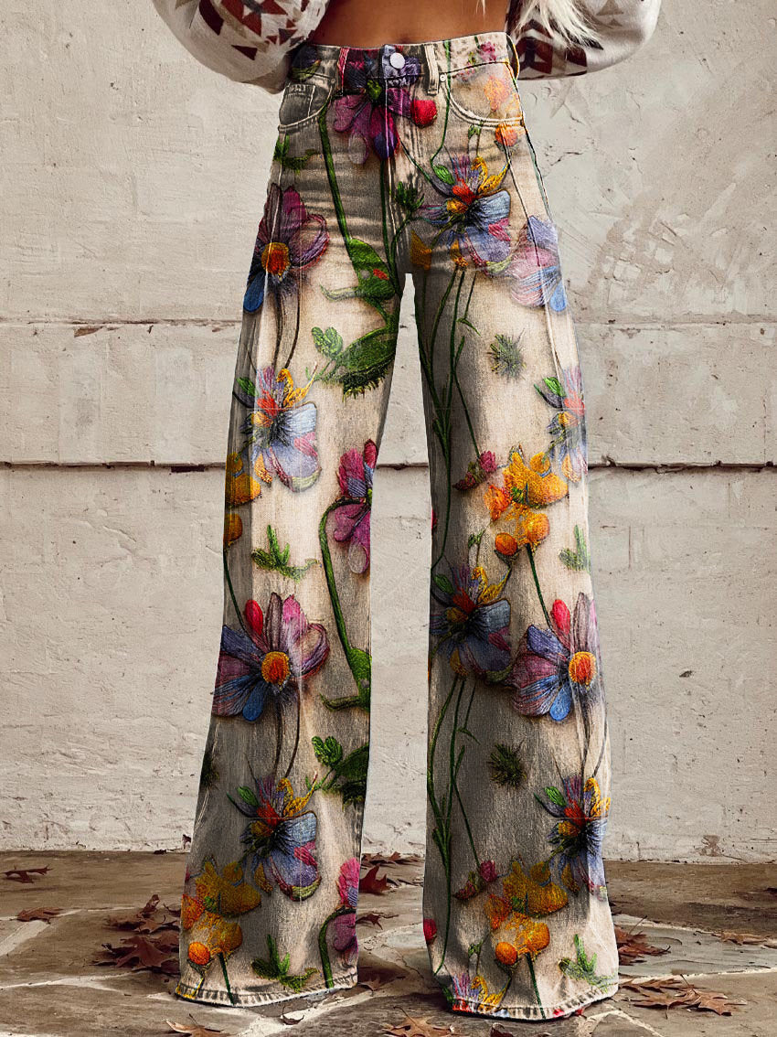 Julia | Bequeme Damenhose mit Streifen für Alltag und Freizeit