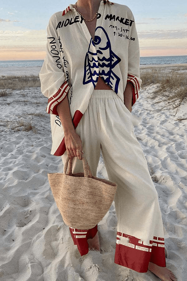 Lara | Sommer Set Damen Elegant Look