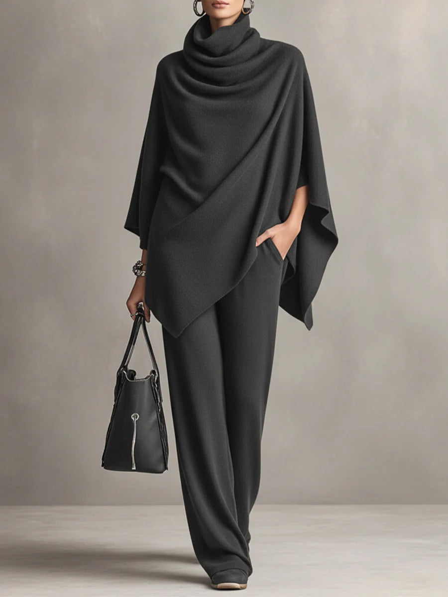 Helena | Elegantes drapiertes Damen Zweiteiler