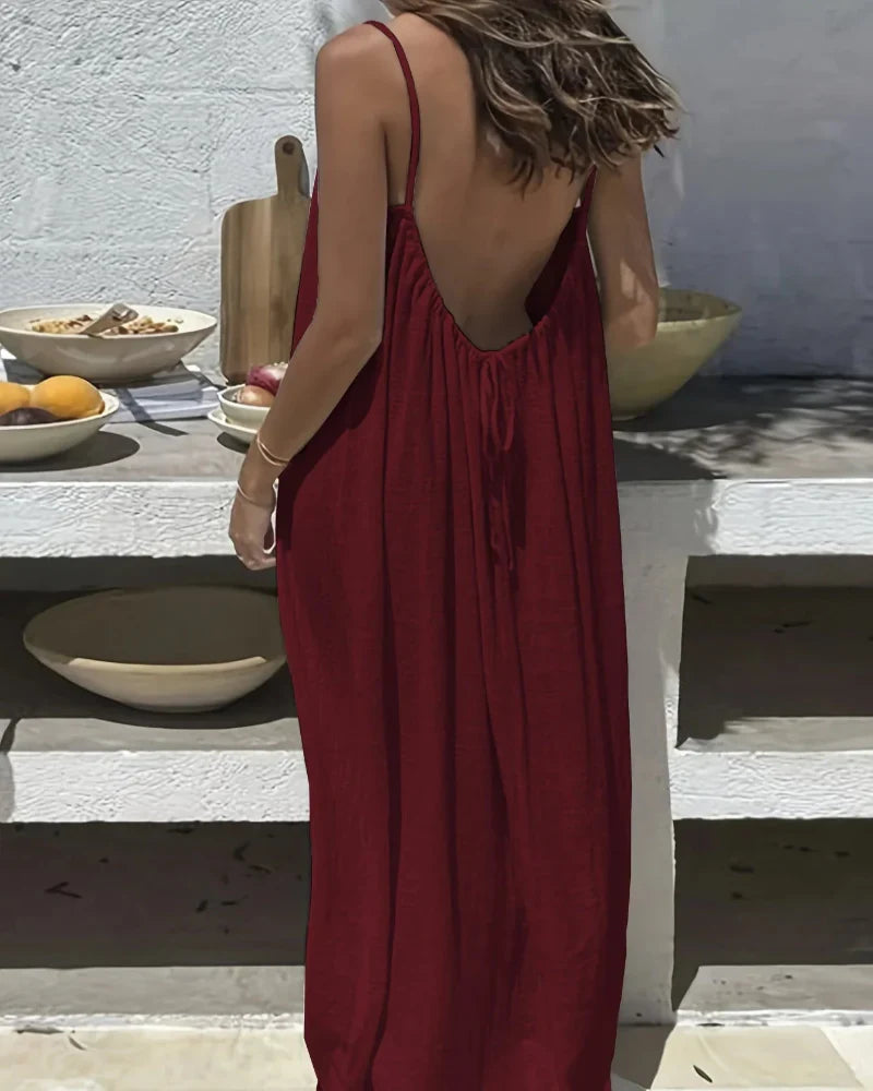Emma | Damen Maxikleid modern bequem und stylisch