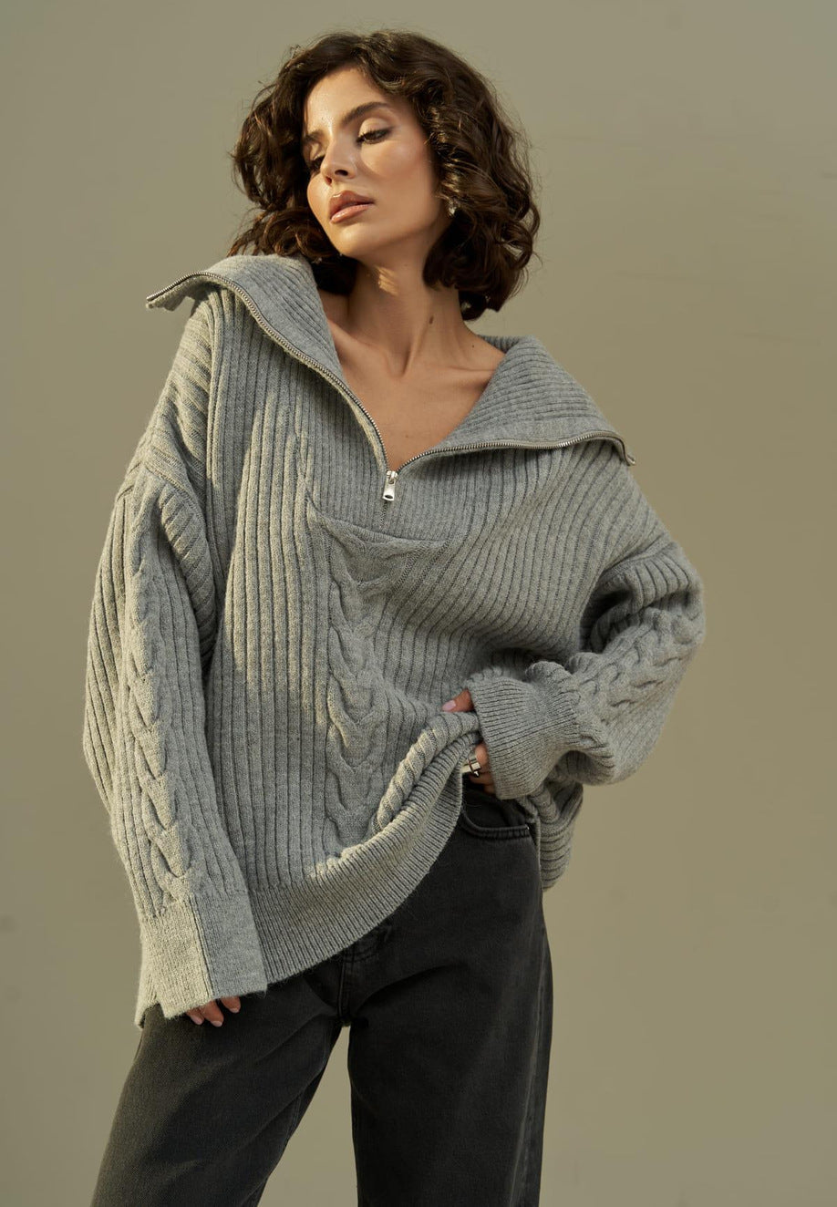 Lea | Komfortabler Pullover für Damen im Oversized-Look