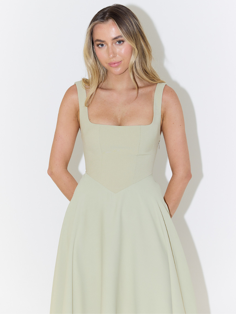 Emilia | Elegantes Kleid mit Midi Länge