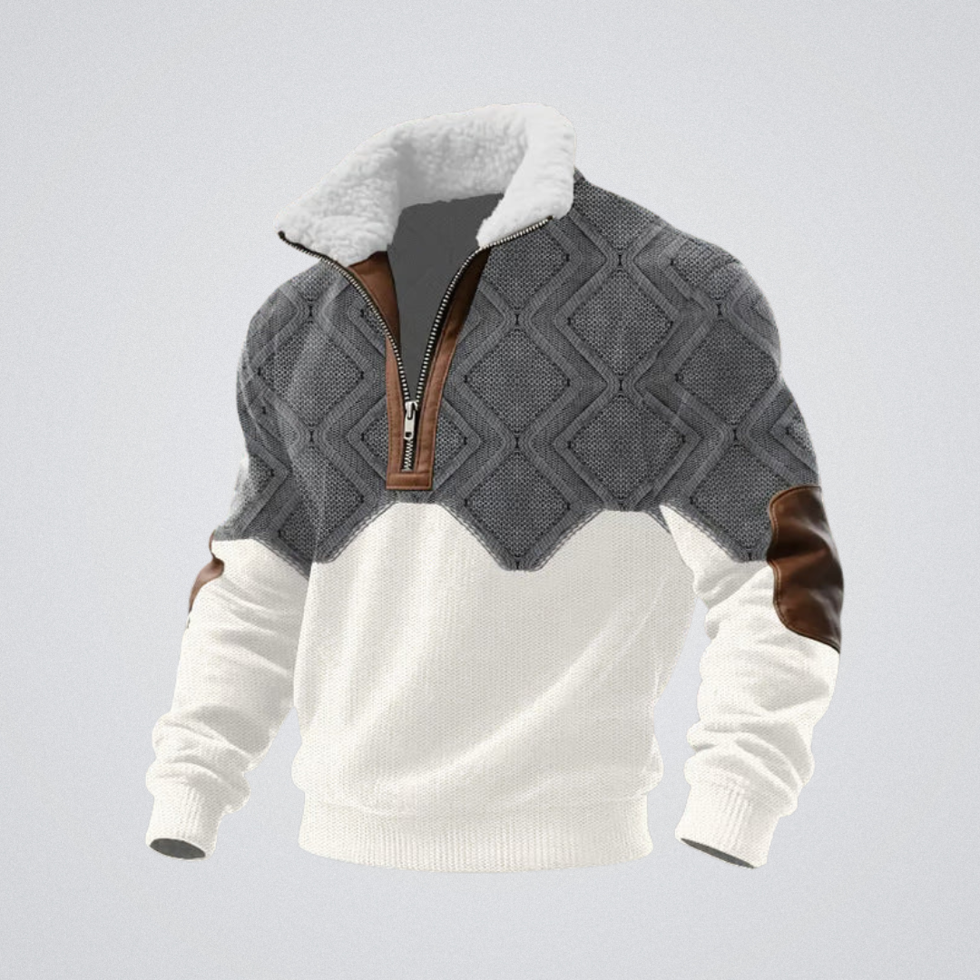 Rafael | Herrenpullover klassisch und warm mit Rollkragen