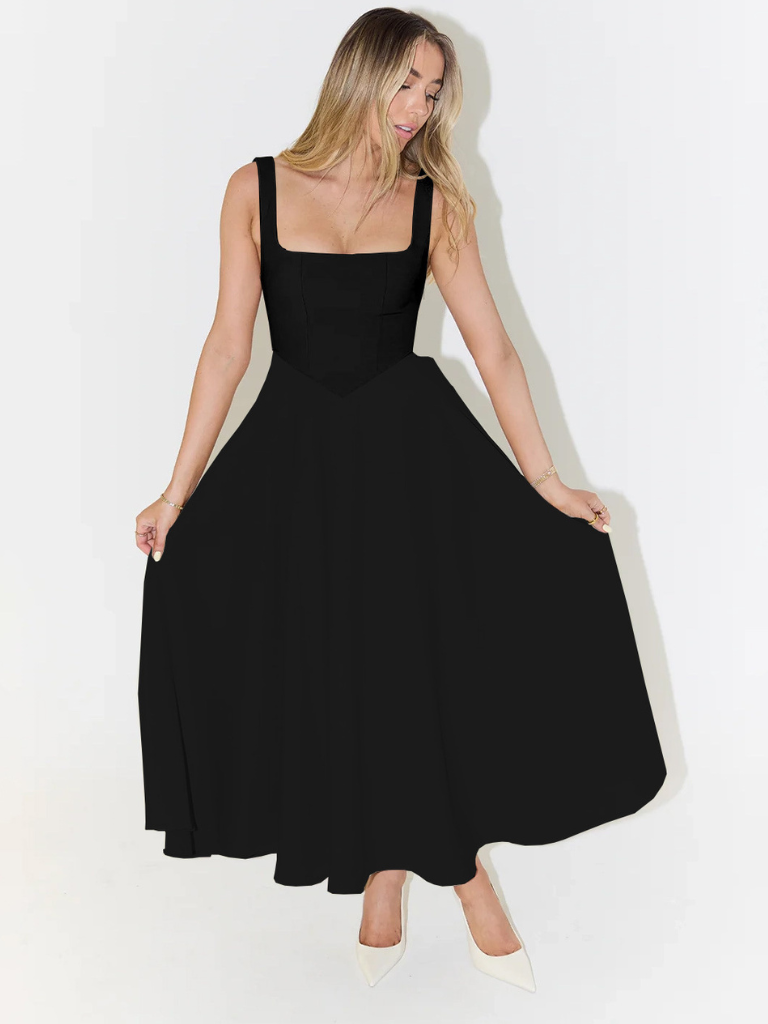 Emilia | Elegantes Kleid mit Midi Länge