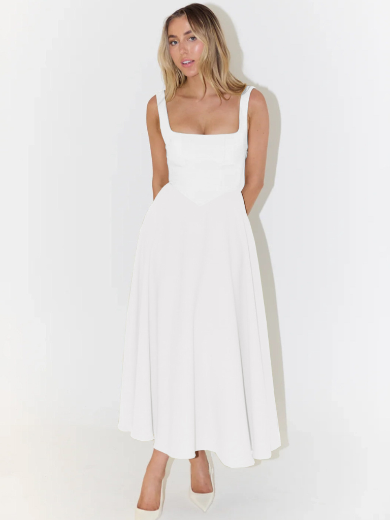Emilia | Elegantes Kleid mit Midi Länge