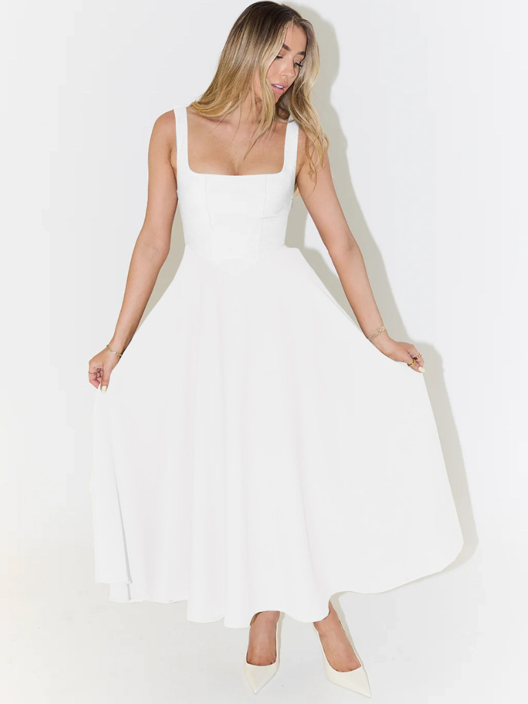 Emilia | Elegantes Kleid mit Midi Länge