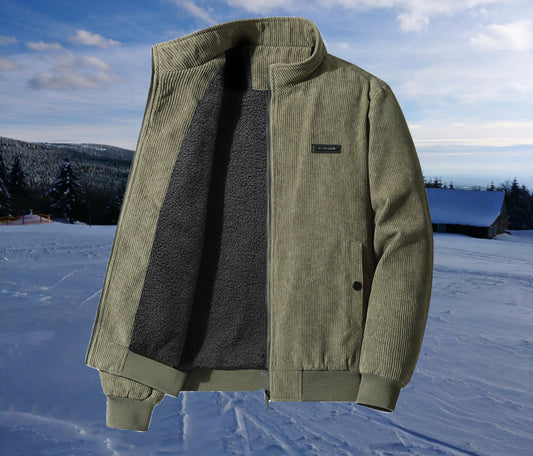 Simon | Retrojacke für Herren mit Cord und weichem Futter