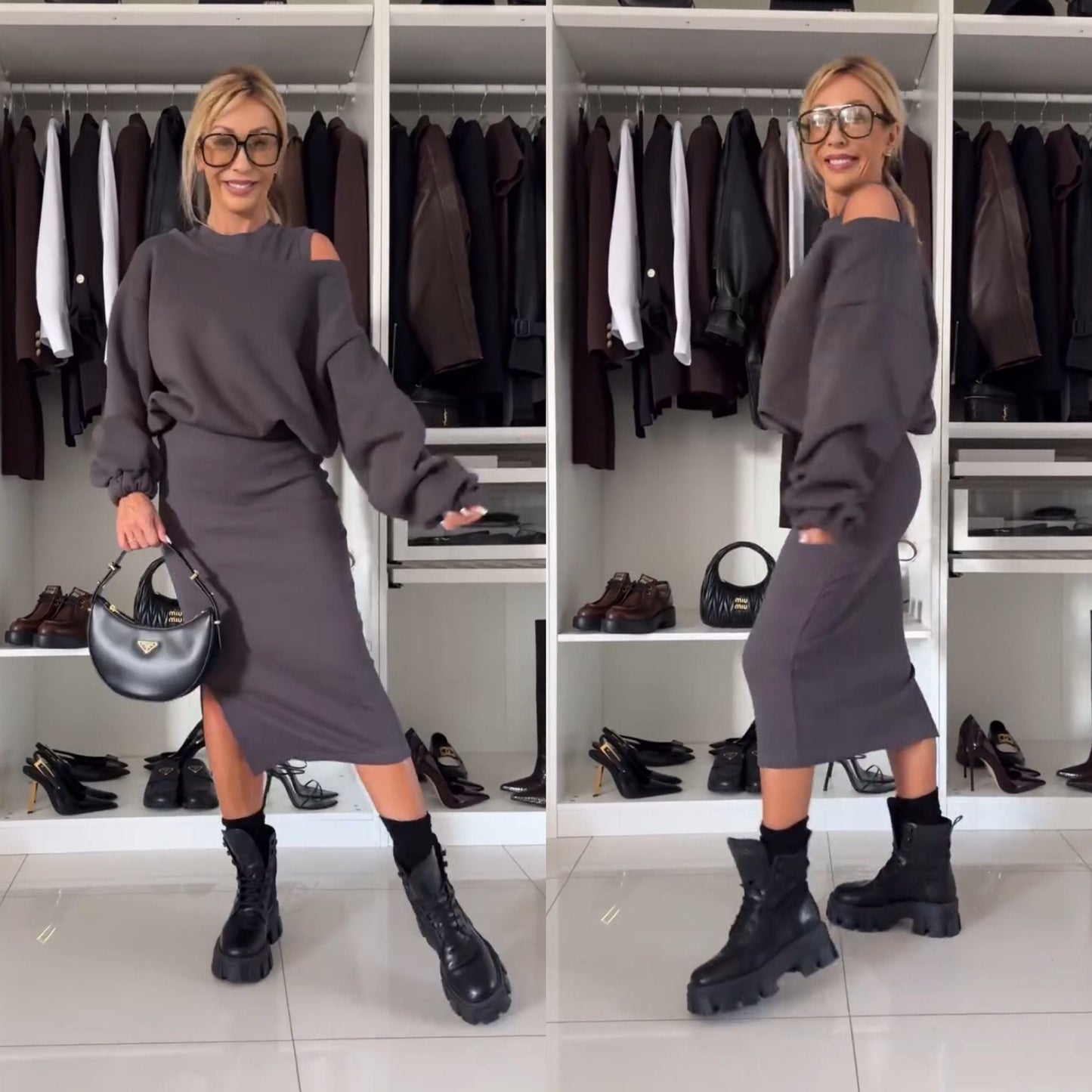 Clara | Stylisches Strick-Set für Damen im Freizeitlook