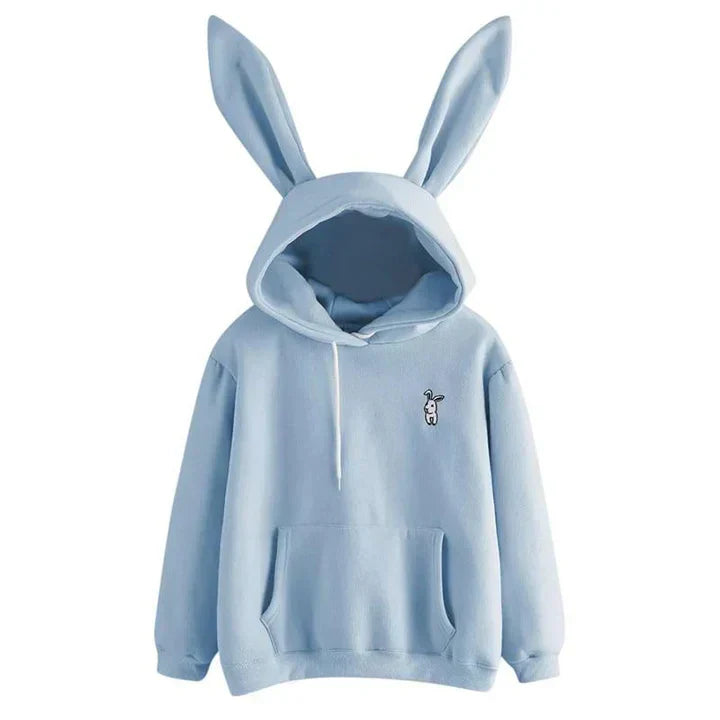 Mira | Damen Sweatshirt mit Kapuze und charmanten Ohren