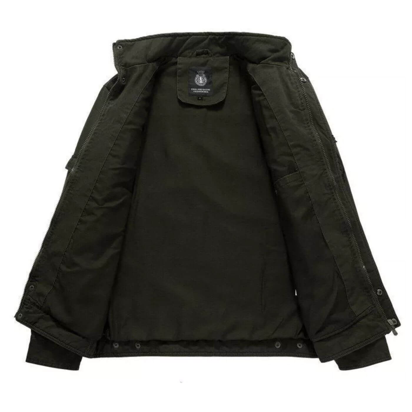 Jonas | Strukturierte Herrenjacke im Military-Stil