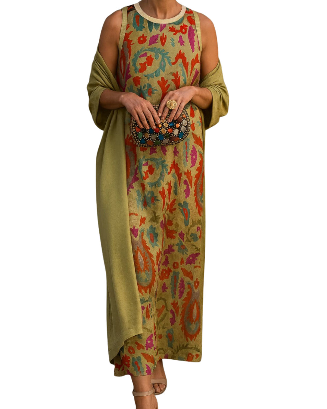 Mia | Elegantes Maxikleid Damen Stilvoll Chic