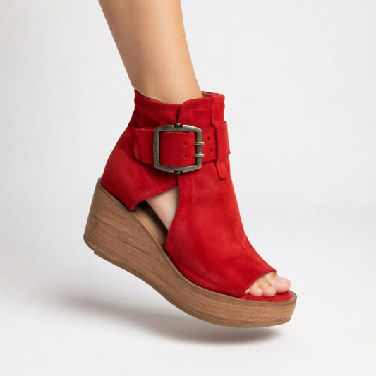 Emma | Moderne Keil Stiefeletten Damen