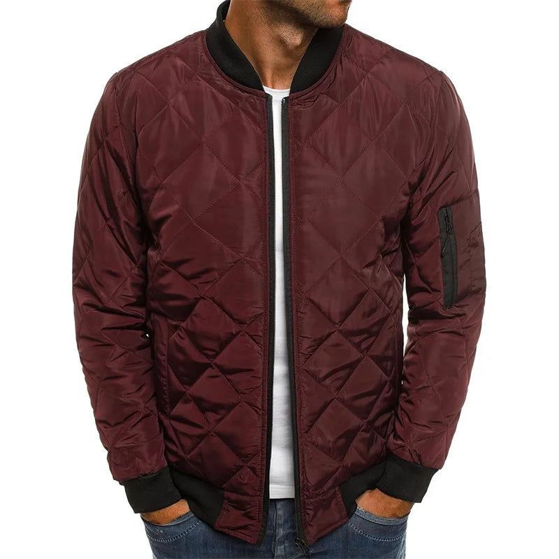 Markus | Herren Steppjacke aus Baumwolle mit wattierter Füllung