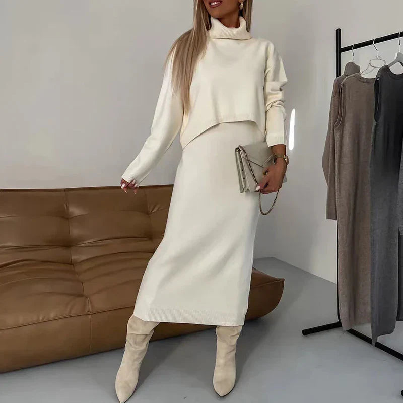 Mila | Elegantes Layering für Damen im Wintertrend