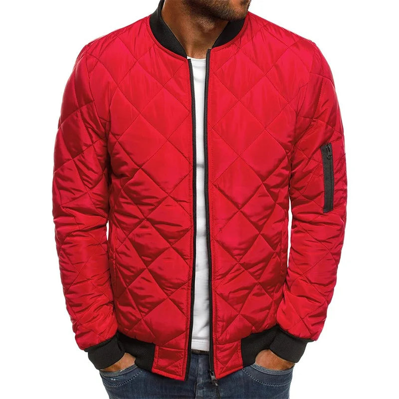 Markus | Herren Steppjacke aus Baumwolle mit wattierter Füllung