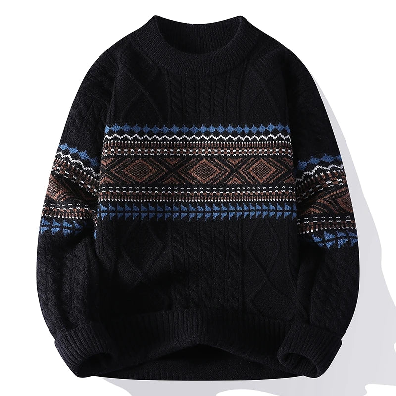 Elena | Stylischer Herren-Strickpullover nordisch & warm