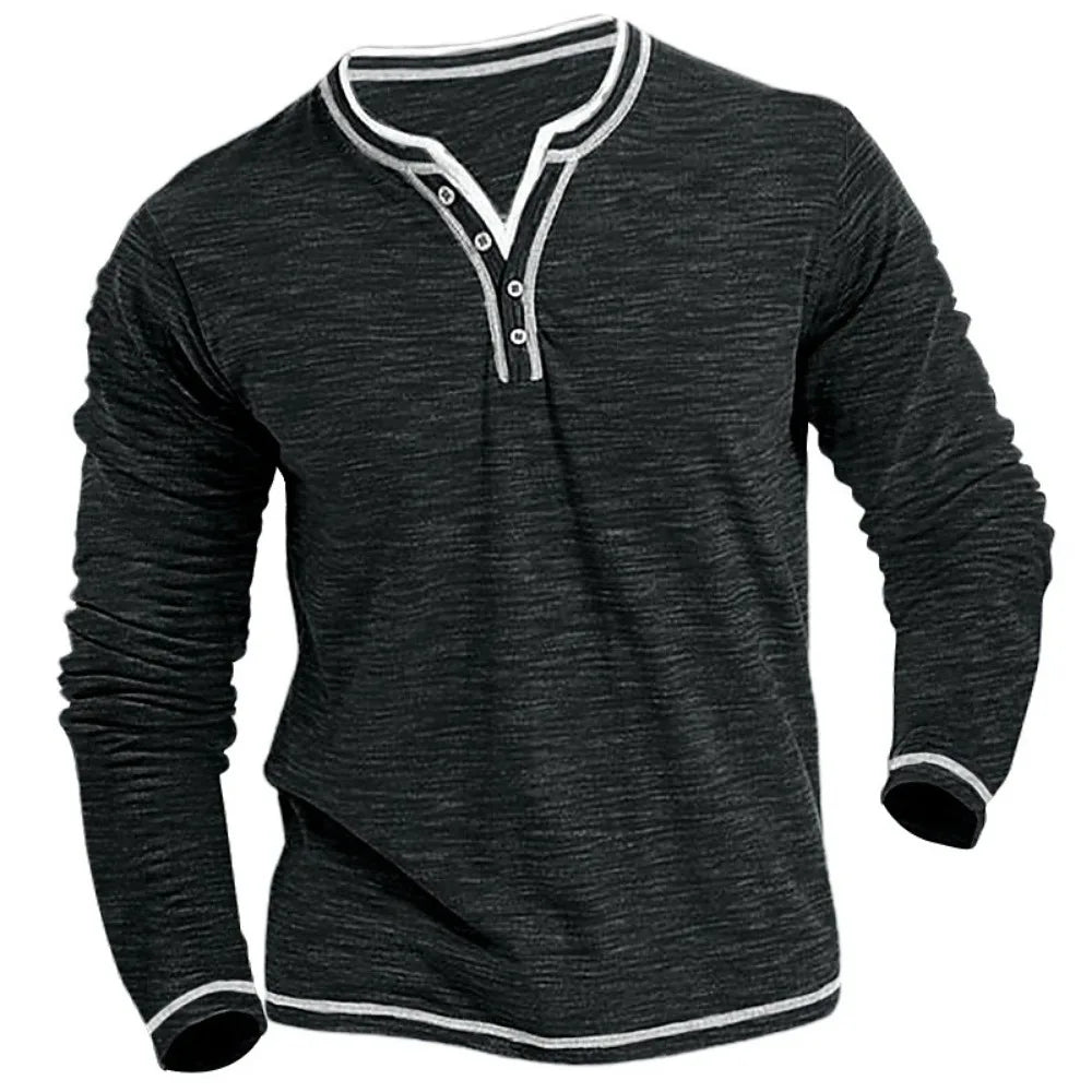 Tobias | Herren Langarmshirt stilvoll und bequem