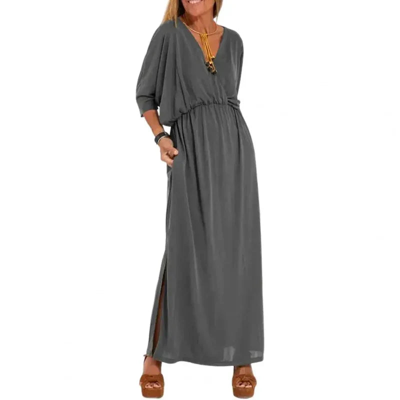 Nora | Stilvolles Langes Kleid Elegant Chic
