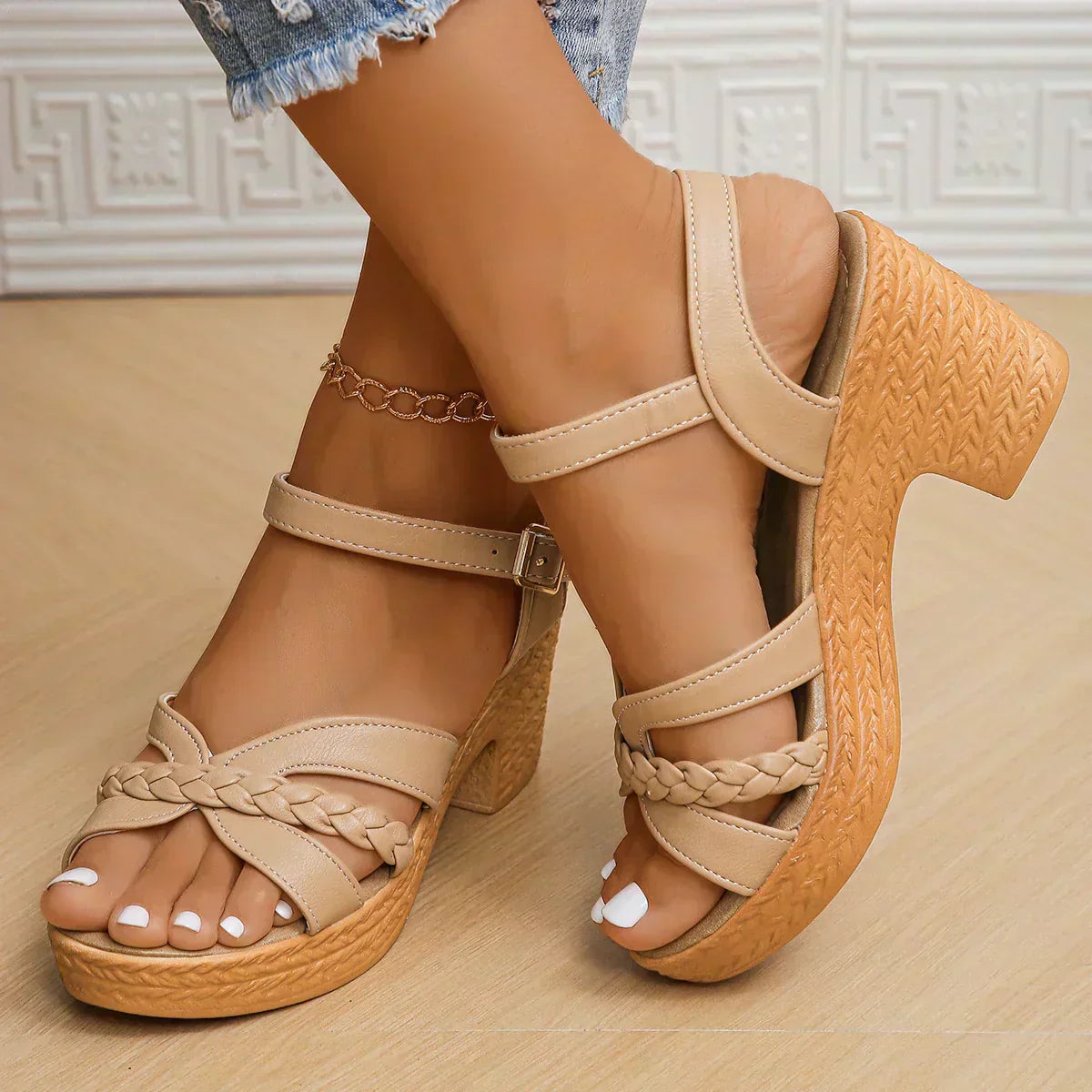 Mia | Modische Sandalen Damen Komfort