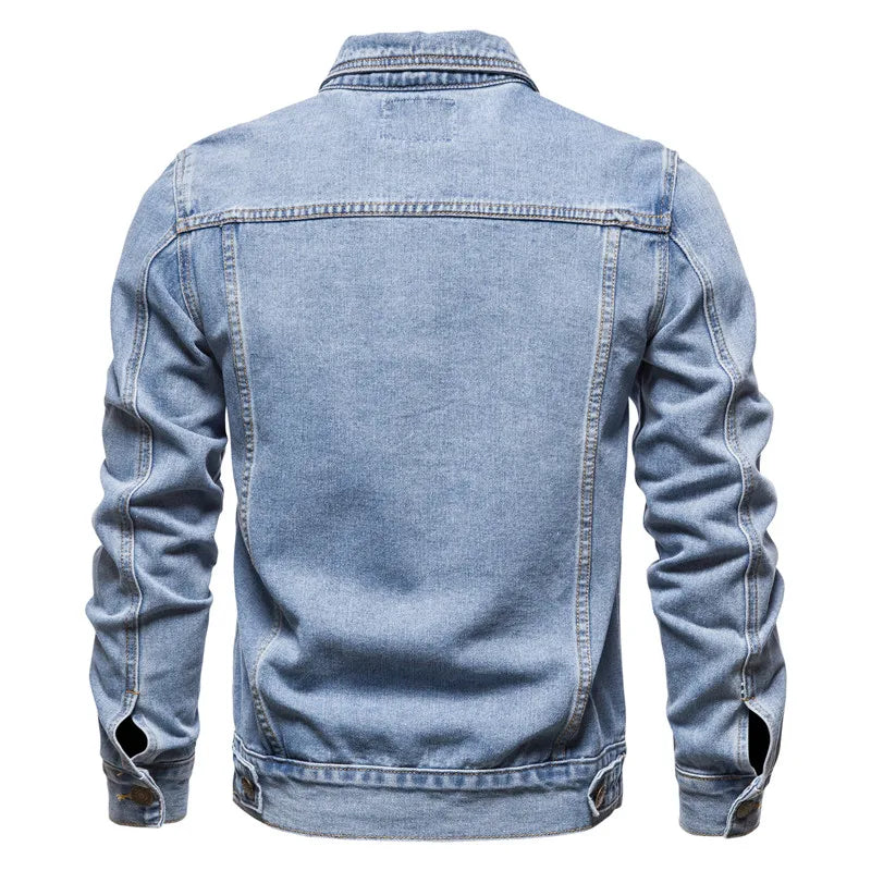 Erik | Herren Jeansjacke im klassischen und trendigen Design
