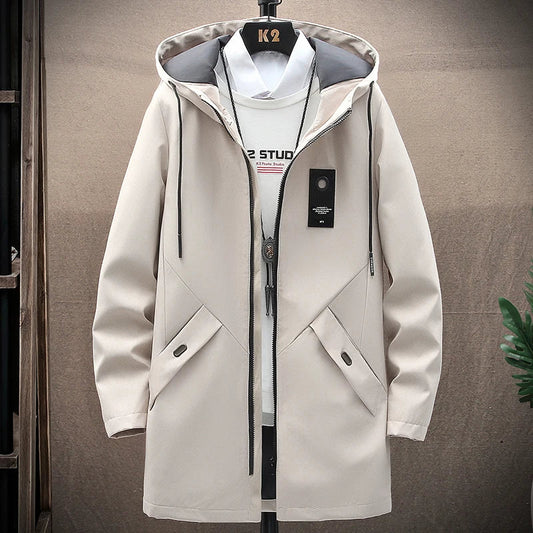 Paula | Damen Kapuzenjacke in langer Passform modisch